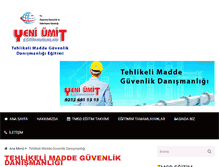 Tablet Screenshot of guvenlikdanismani.org